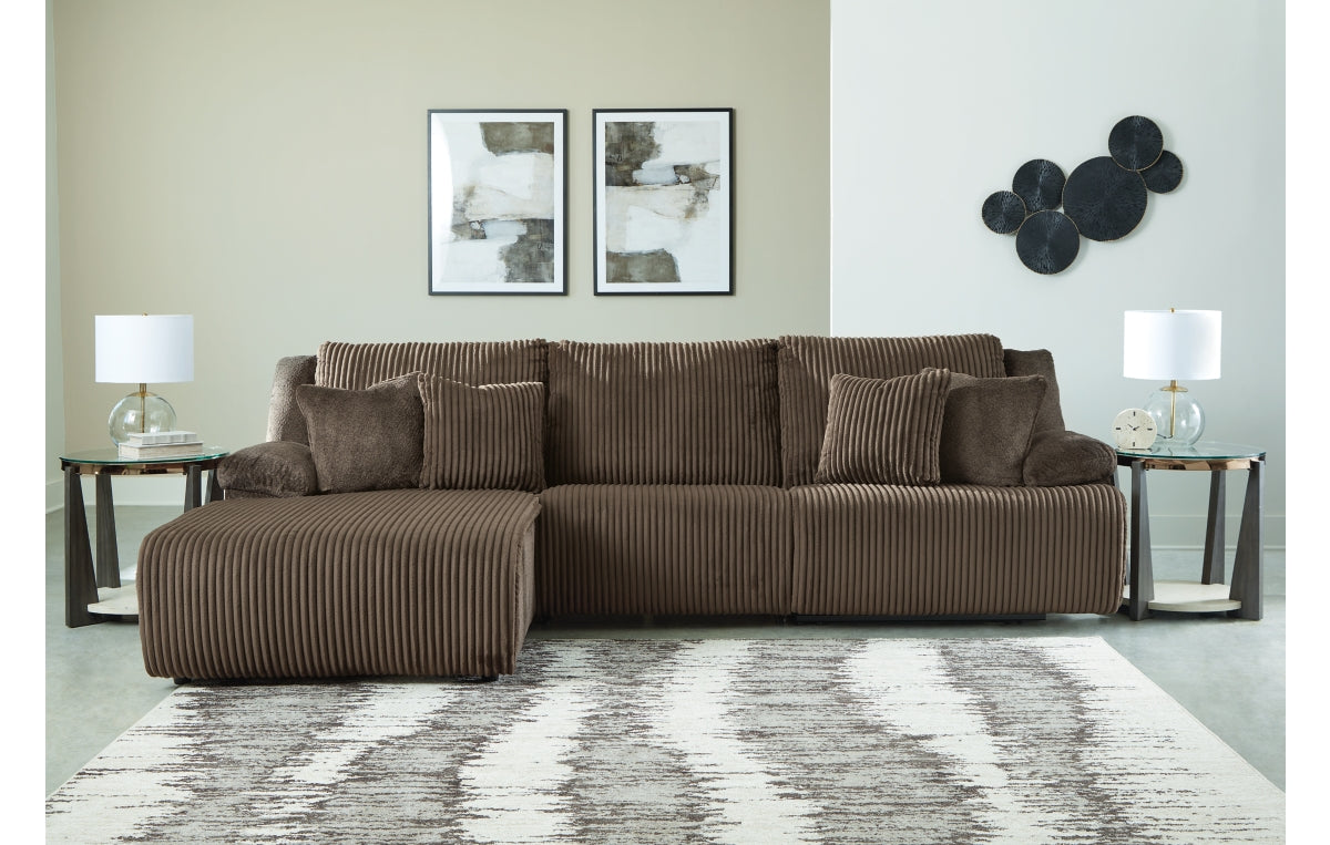 Top Tier 3-Piece Sectional Sofa Chaise