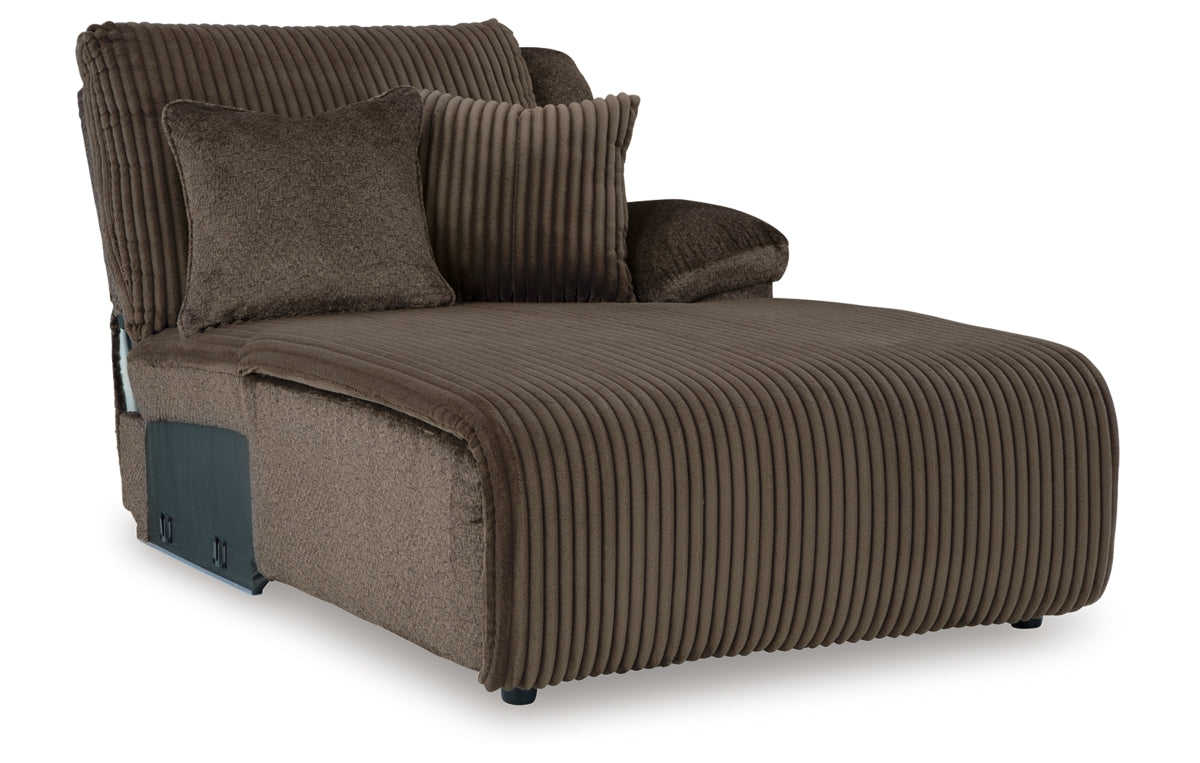 Top Tier 3-Piece Reclining Sofa Chaise Sectional