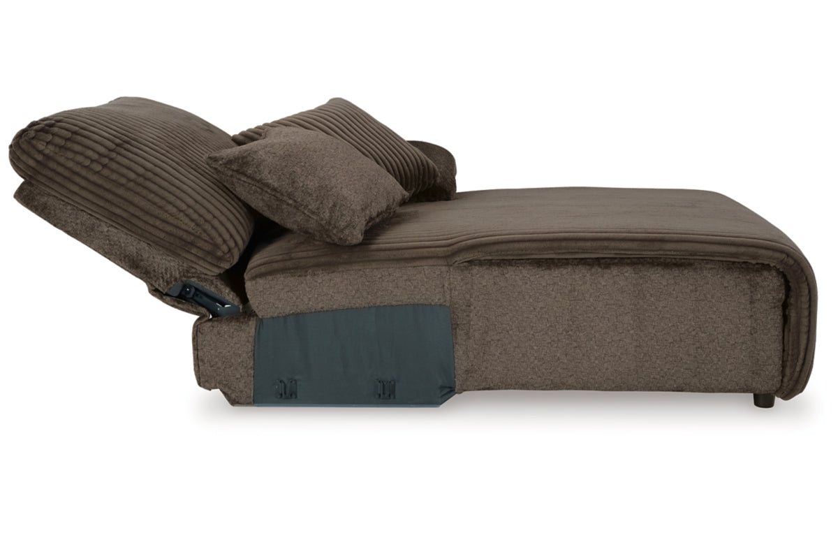 Top Tier 3-Piece Reclining Sofa Chaise Sectional