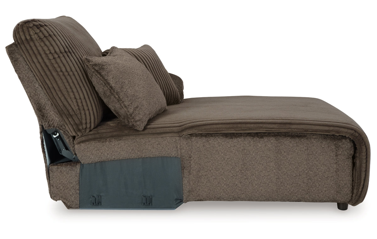 Top Tier 3-Piece Reclining Sofa Chaise Sectional