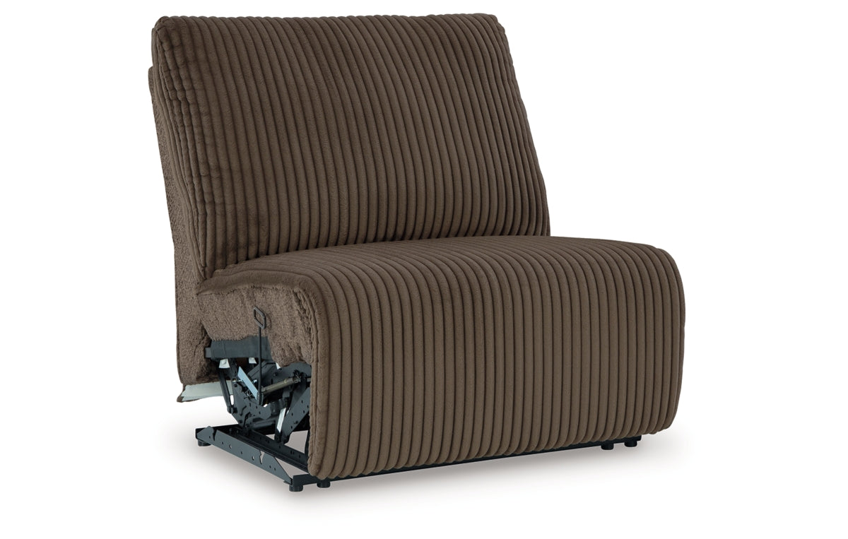 Top Tier 3-Piece Reclining Sofa Chaise Sectional