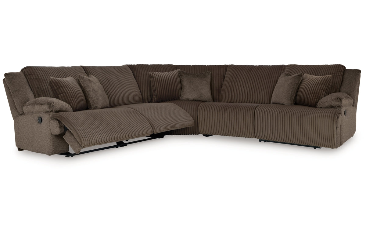 Top Tier 5-Piece Reclining Sectional