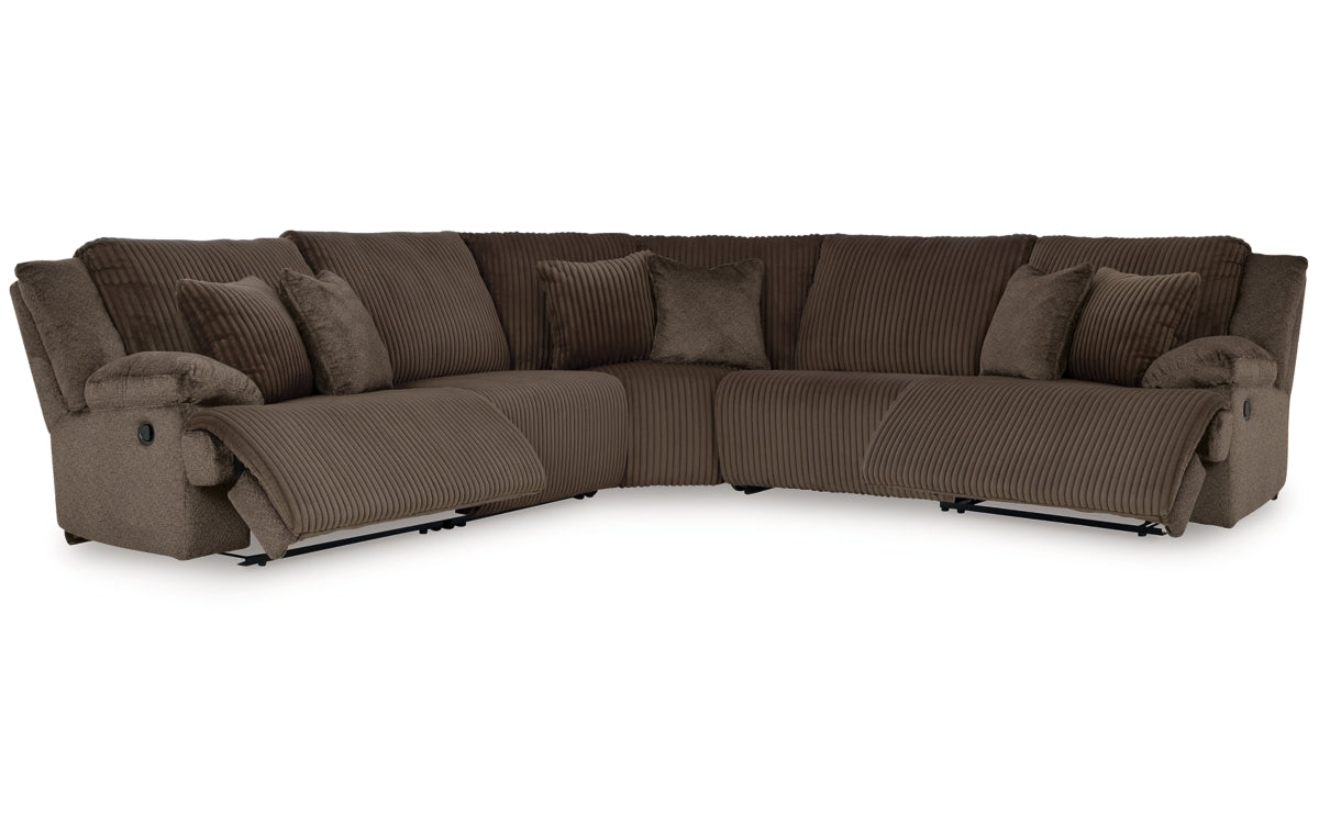 Top Tier 5-Piece Reclining Sectional