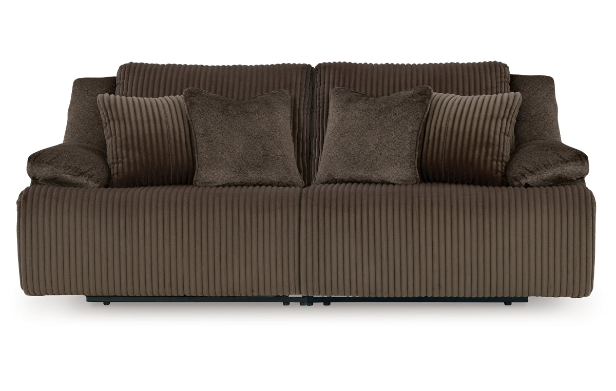 Top Tier 2-Piece Reclining Sectional Loveseat