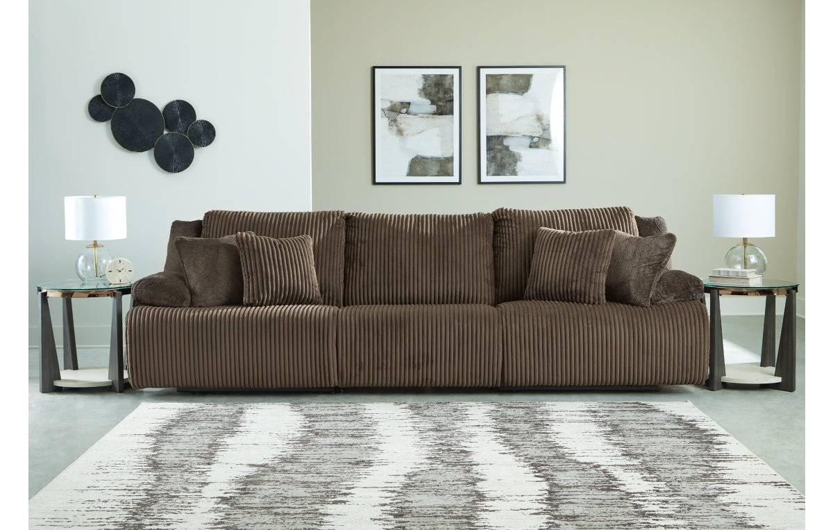Top Tier 3-Piece Reclining Sectional Sofa