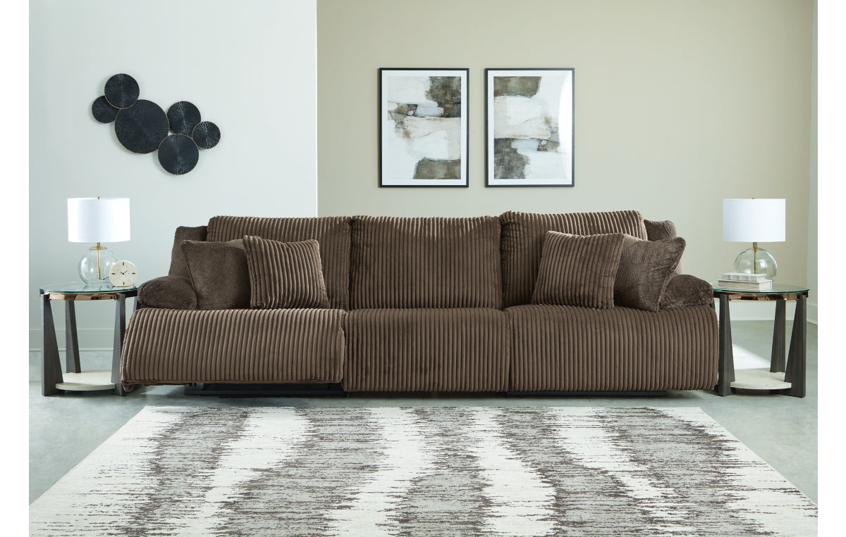Top Tier 3-Piece Reclining Sectional Sofa