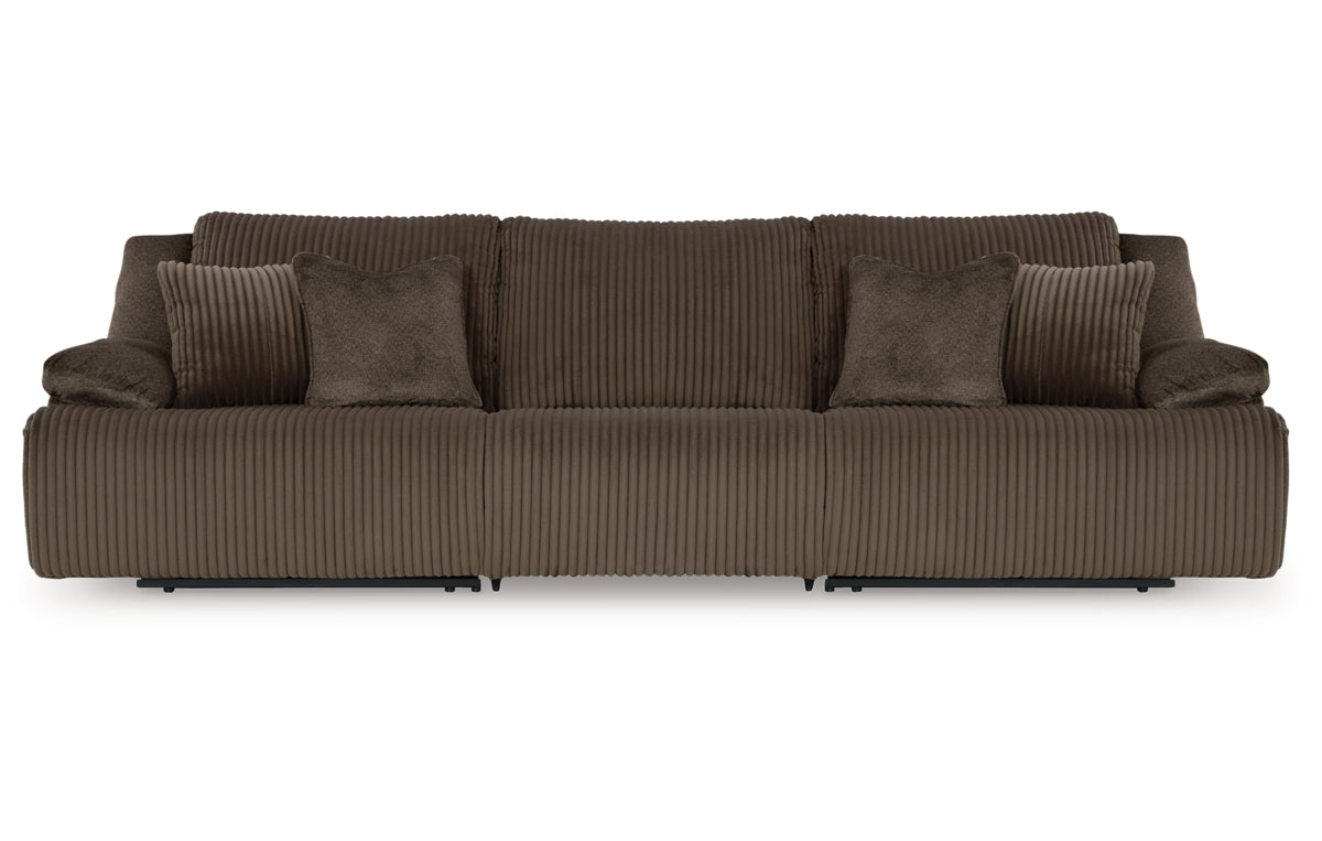 Top Tier 3-Piece Reclining Sectional Sofa