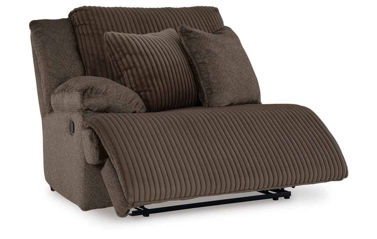 Top Tier 3-Piece Reclining Sofa Chaise Sectional
