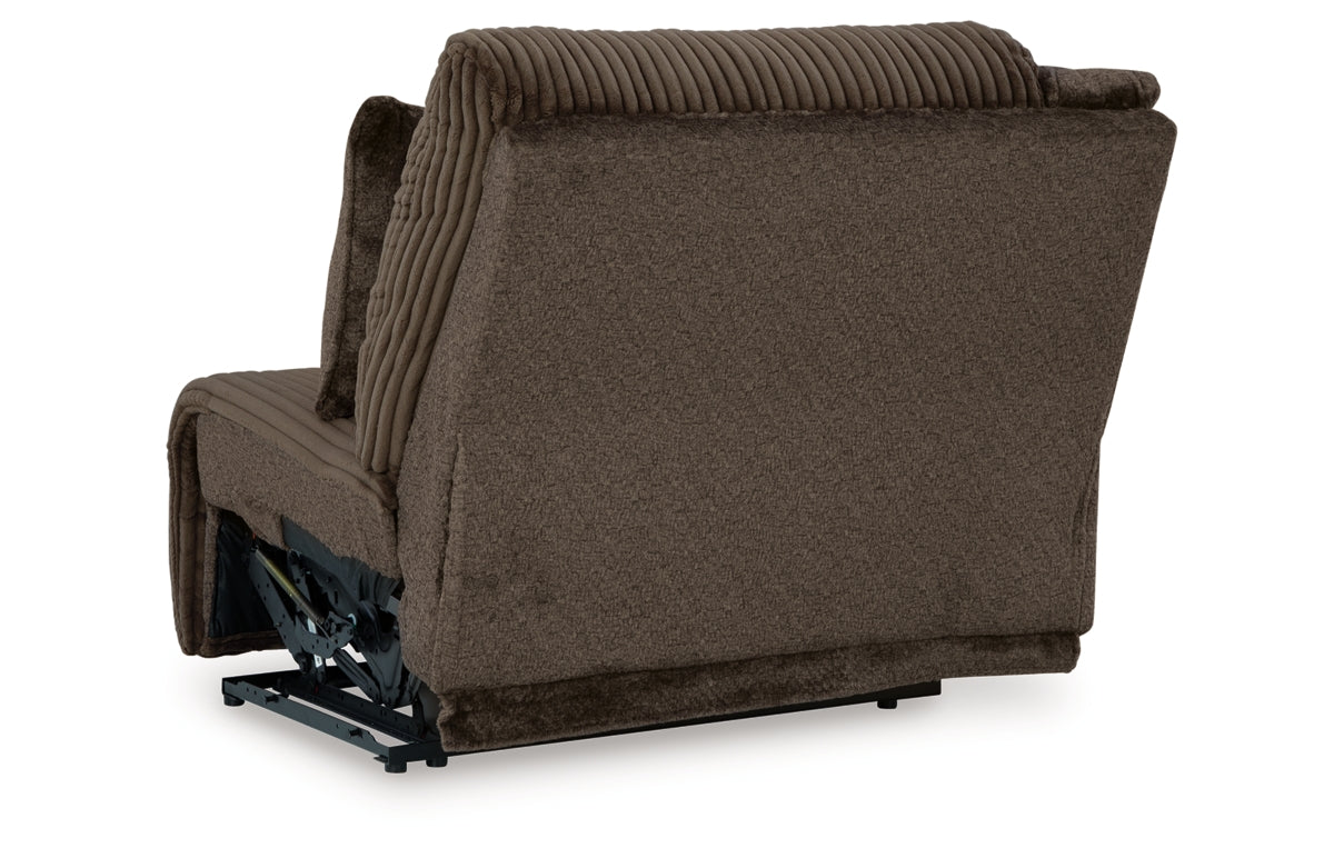 Top Tier 3-Piece Reclining Sofa Chaise Sectional