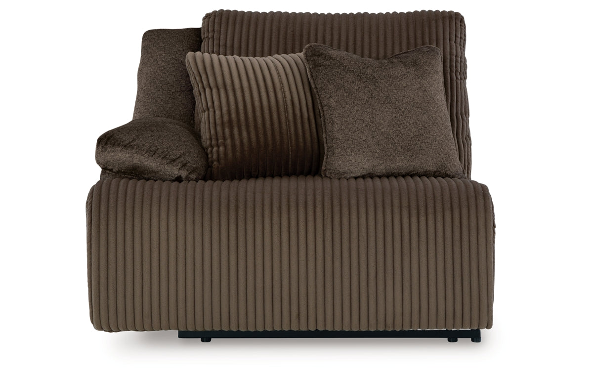 Top Tier 3-Piece Reclining Sofa Chaise Sectional