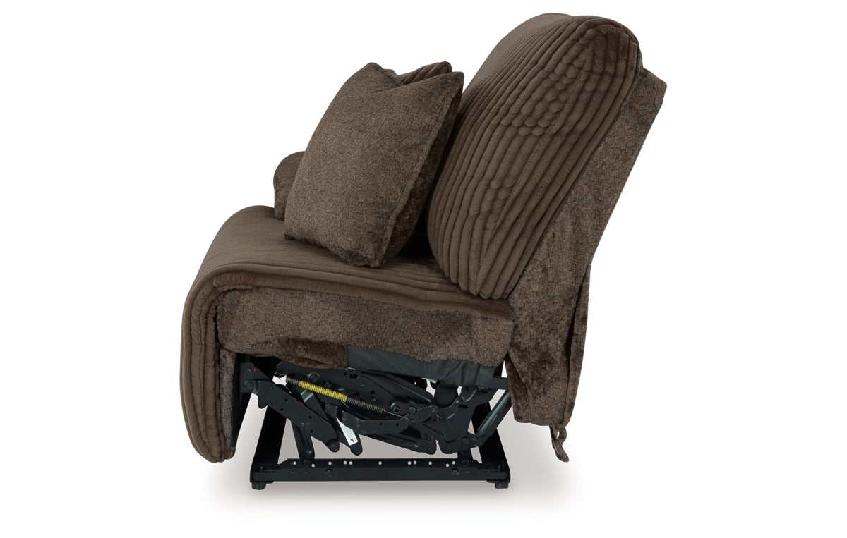 Top Tier 3-Piece Reclining Sofa Chaise Sectional