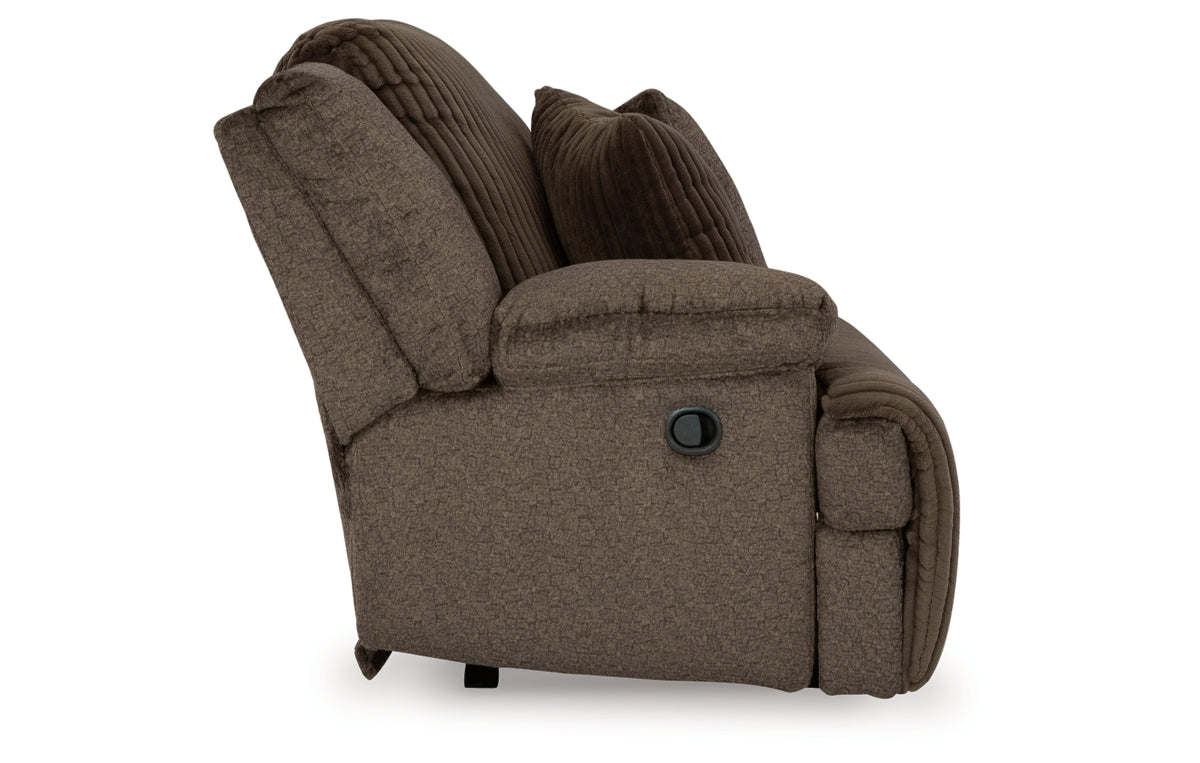 Top Tier 3-Piece Reclining Sofa Chaise Sectional