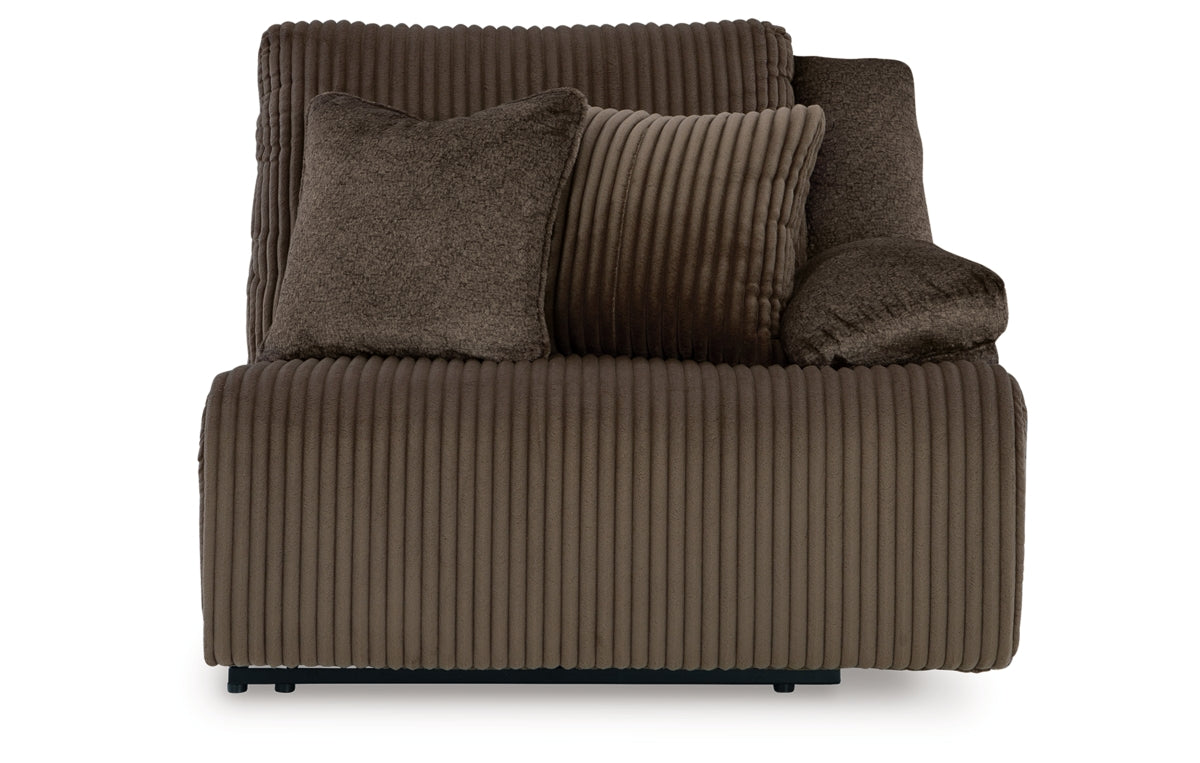 Top Tier 3-Piece Reclining Sofa Chaise Sectional