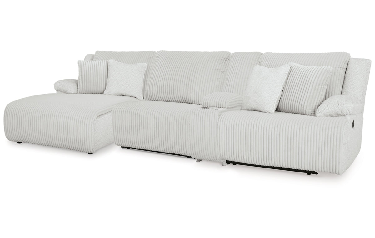 Top Tier 4-Piece Reclining Sectional with Chaise