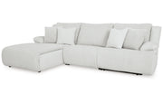 Top Tier 3-Piece Reclining Sectional Sofa Chaise