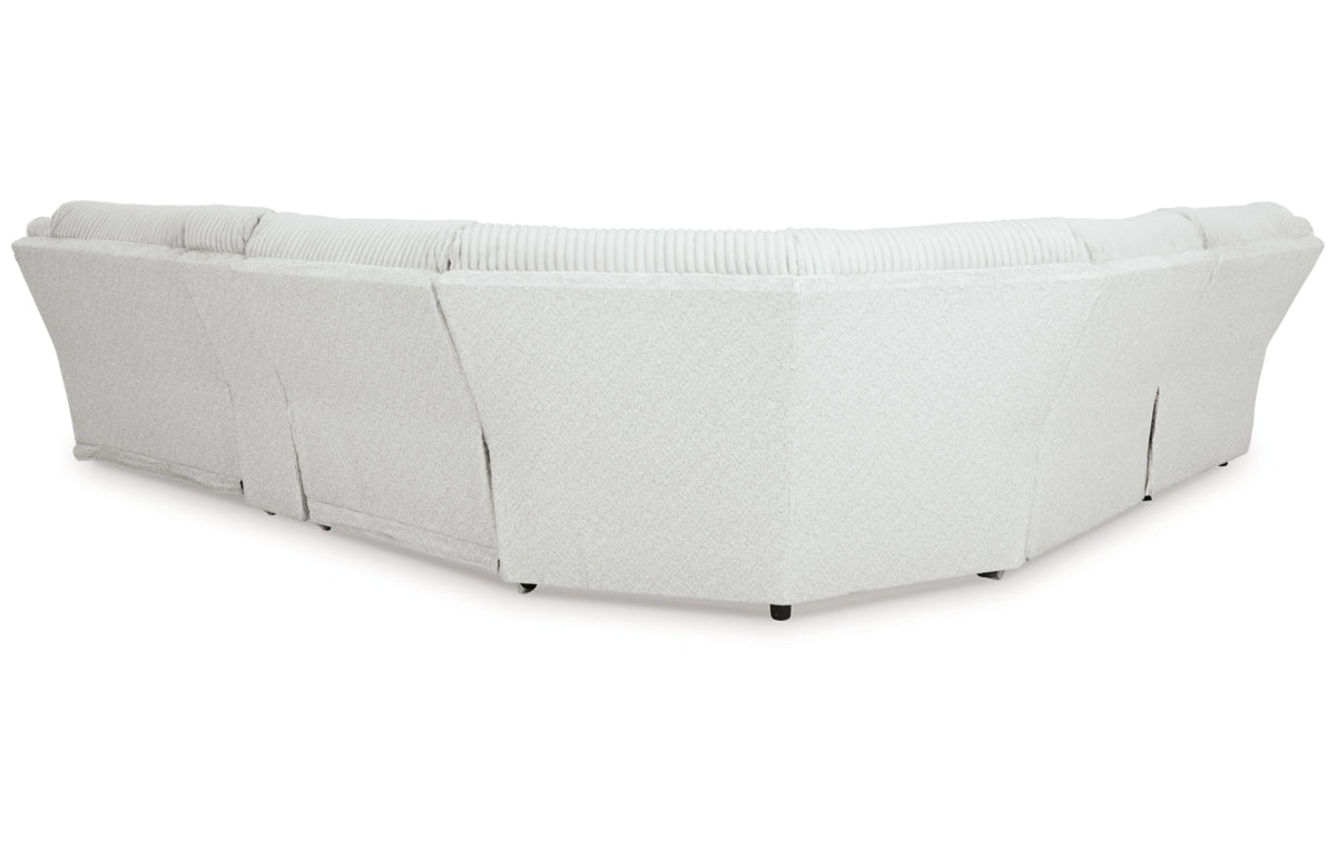 Top Tier 6-Piece Reclining Sectional with Chaise