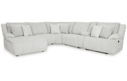 Top Tier 6-Piece Reclining Sectional with Chaise