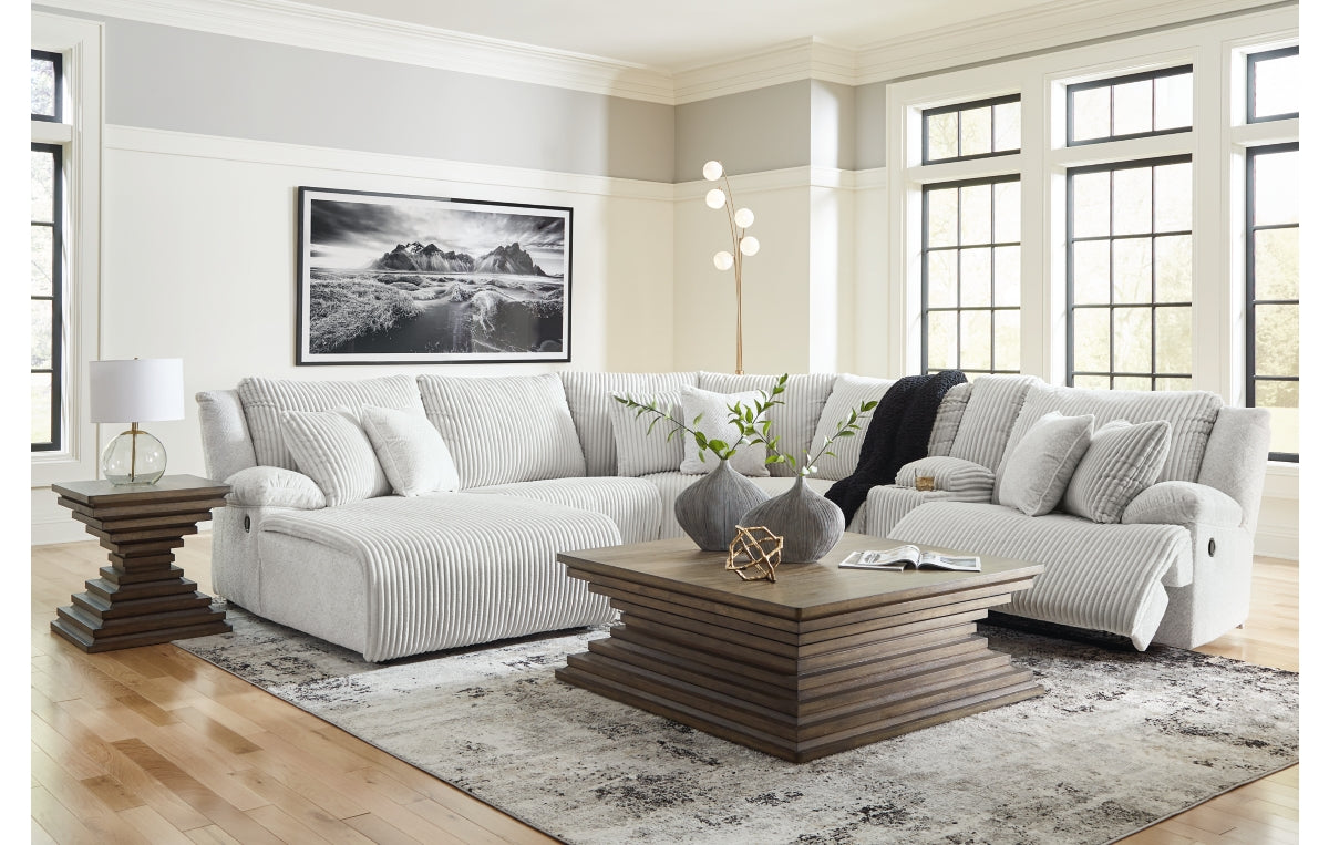 Top Tier 6-Piece Reclining Sectional with Chaise
