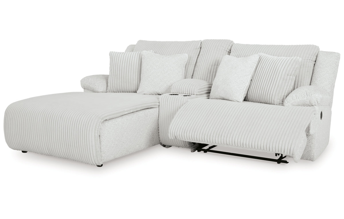 Top Tier 3-Piece Reclining Sectional Sofa with Chaise