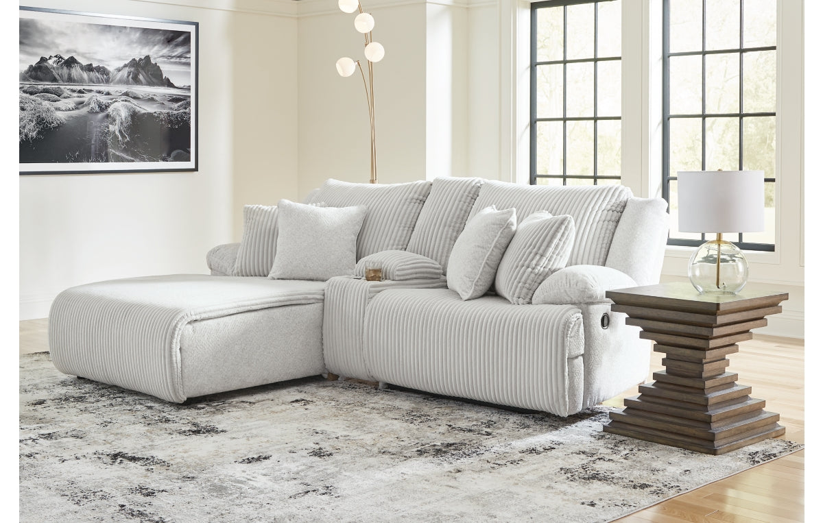 Top Tier 3-Piece Reclining Sectional Sofa with Chaise