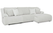 Top Tier 3-Piece Reclining Sectional Chofa