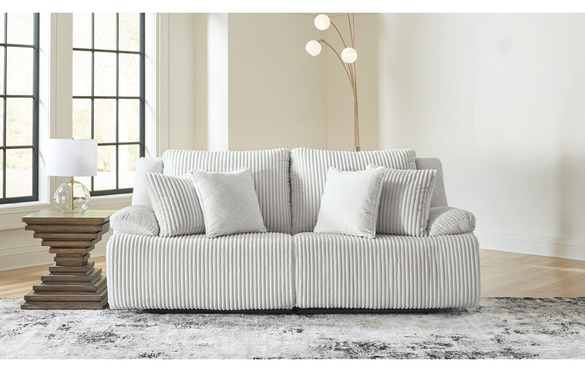 Top Tier 2-Piece Reclining Sectional Loveseat