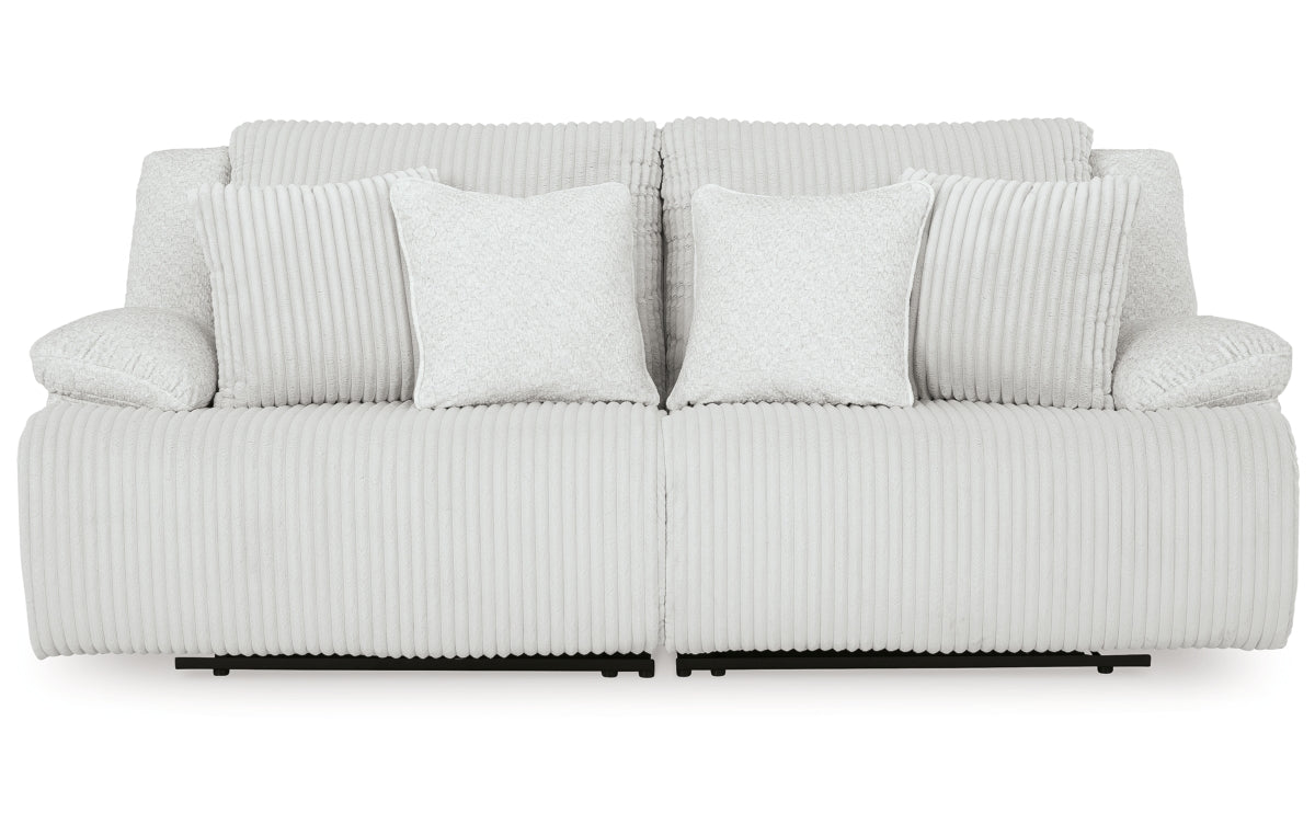 Top Tier 2-Piece Reclining Sectional Loveseat