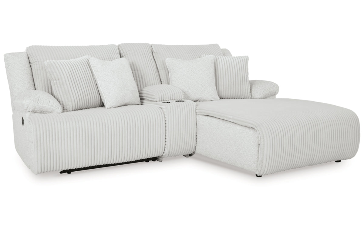 Top Tier 3-Piece Reclining Sectional Sofa with Chaise