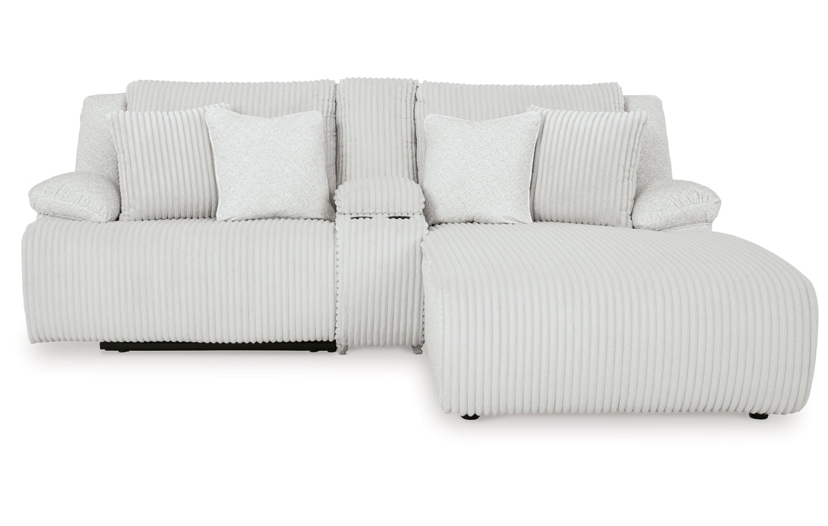 Top Tier 3-Piece Reclining Sectional Sofa with Chaise