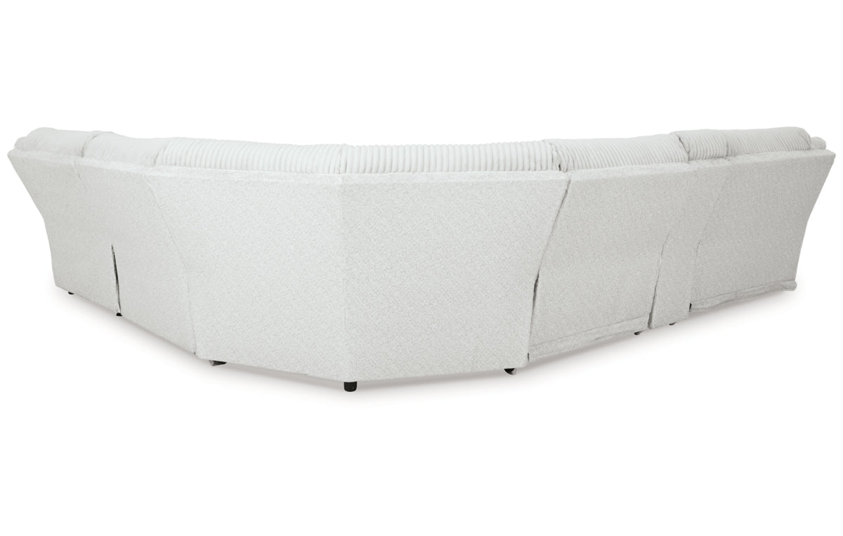 Top Tier 6-Piece Reclining Sectional with Chaise