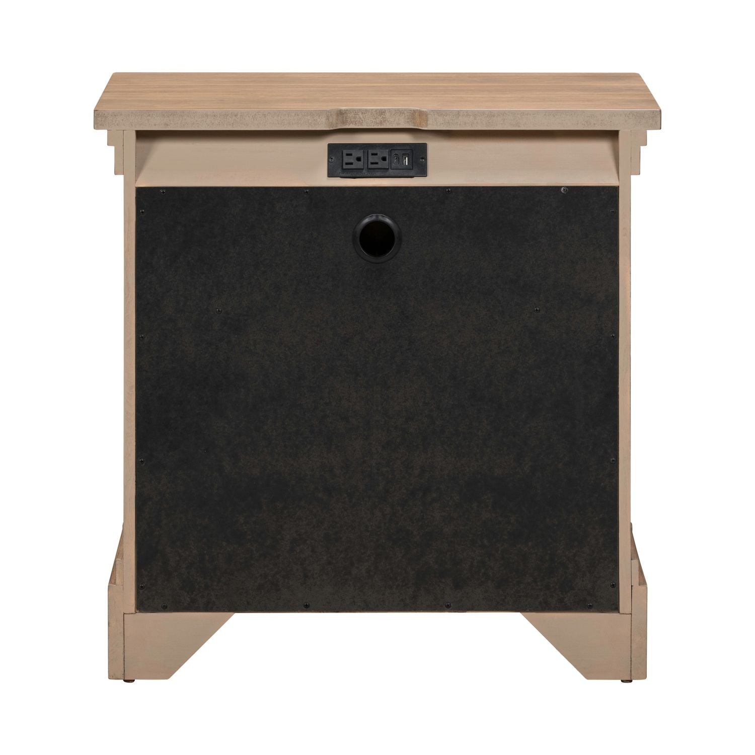 Haven Hills Nightstand with Charging Station