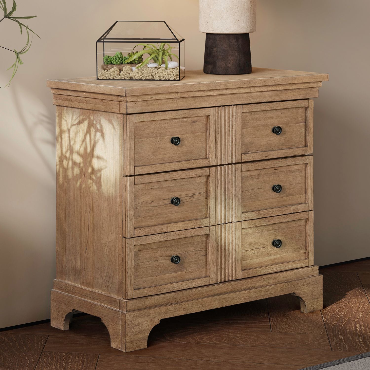 Haven Hills Bedside Chest with Charging Station