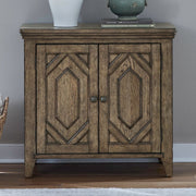 Carolina Park 2 Door Bedside Chest with Charging Station