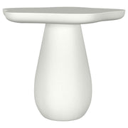 Perth 17-inch Side Table with Cloud-Shaped Top Off White