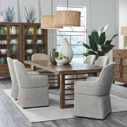 Shaker Lakes 7 Piece Double Pedestal Table Set