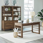 Shaker Lakes Opt Desk & Bookcase Set
