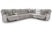 Acklen Place 7-Piece Power Sectional Reclining Sofa with Storage Console