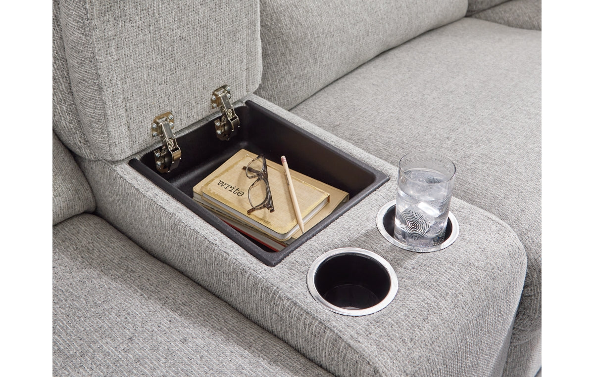Acklen Place 7-Piece Power Sectional Reclining Sofa with Storage Console
