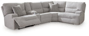 Acklen Place 5-Piece Power Reclining Sectional with Storage Console