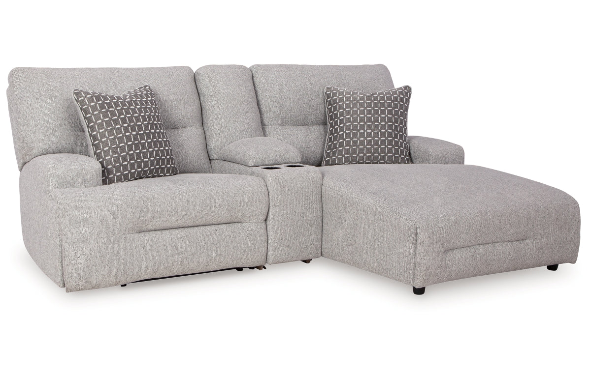 Acklen Place 3-Piece Power Reclining Sectional Sofa with Chaise