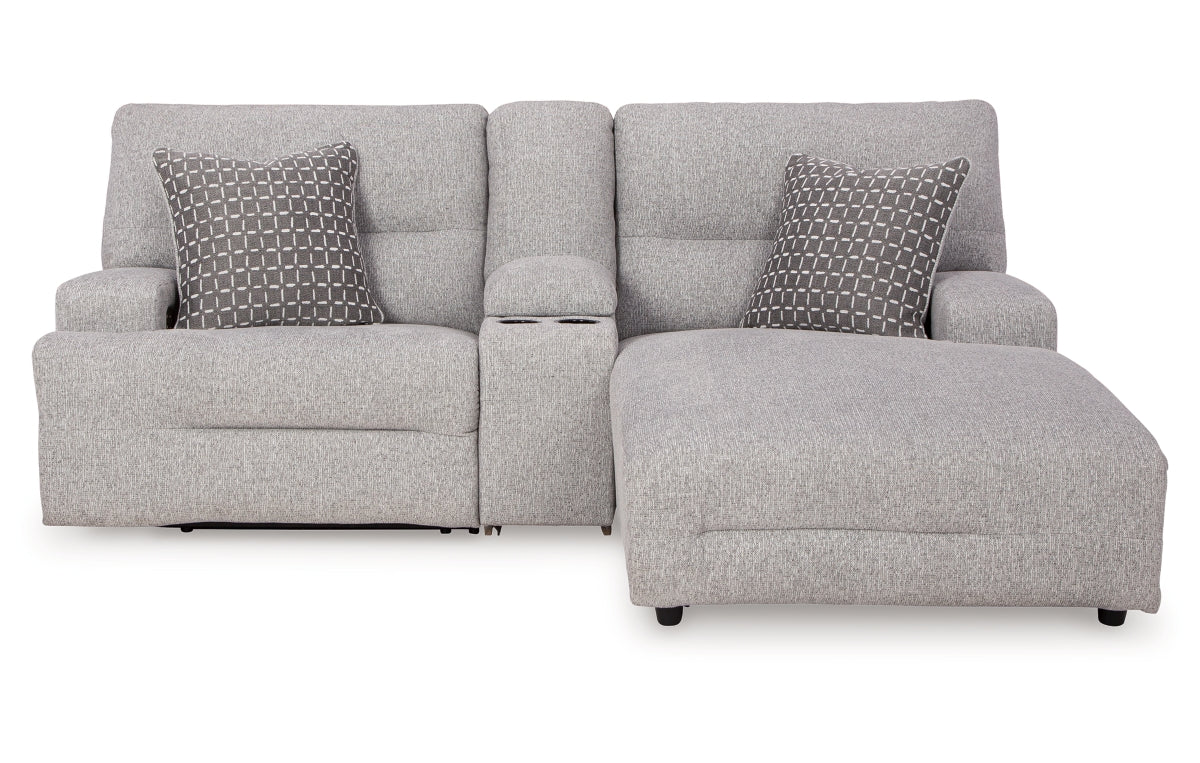 Acklen Place 3-Piece Power Reclining Sectional Sofa with Chaise