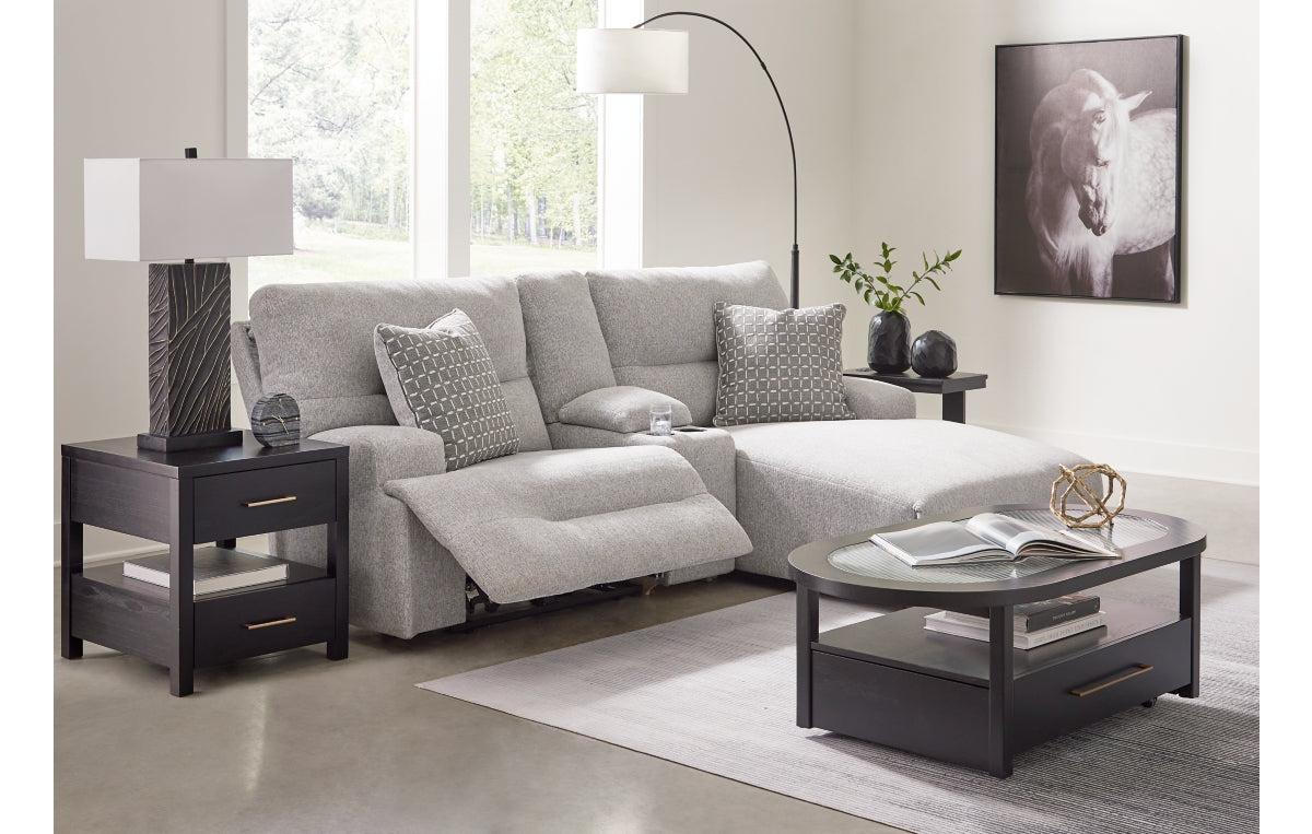 Acklen Place 3-Piece Power Reclining Sectional Sofa with Chaise