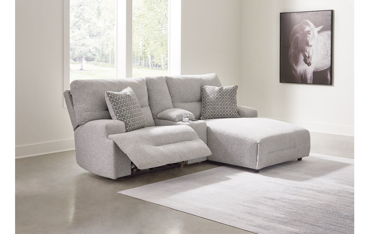 Acklen Place 3-Piece Power Reclining Sectional Sofa with Chaise