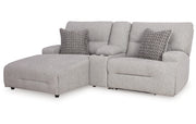 Acklen Place 3-Piece Power Reclining Sectional Sofa with Chaise
