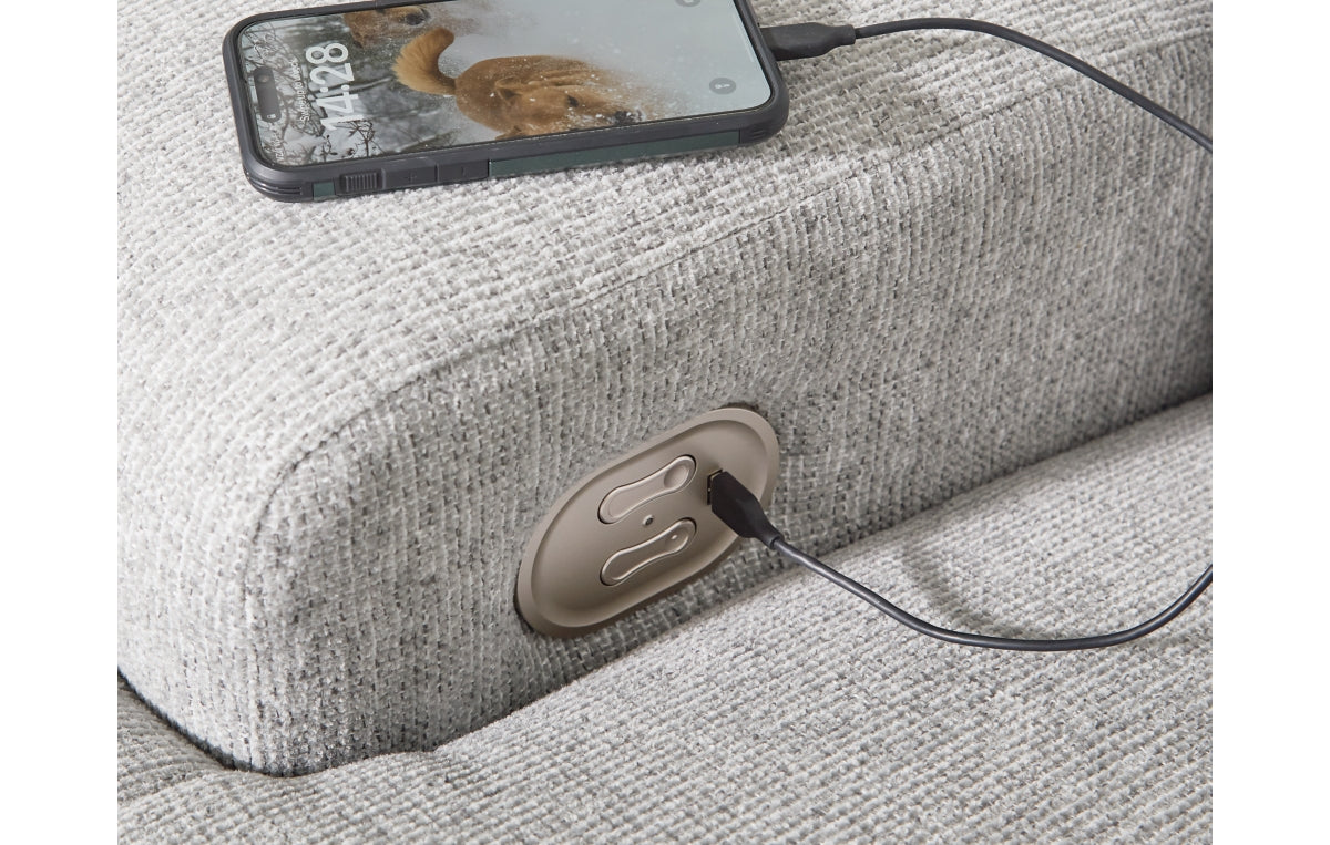 Acklen Place 3-Piece Power Reclining Sectional Sofa with Chaise