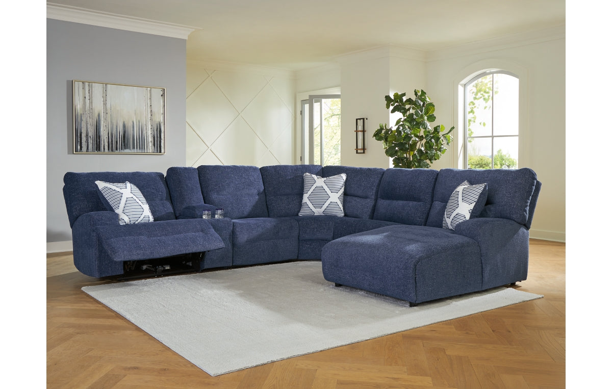 Acklen Place 6-Piece Power Reclining Sectional with Chaise