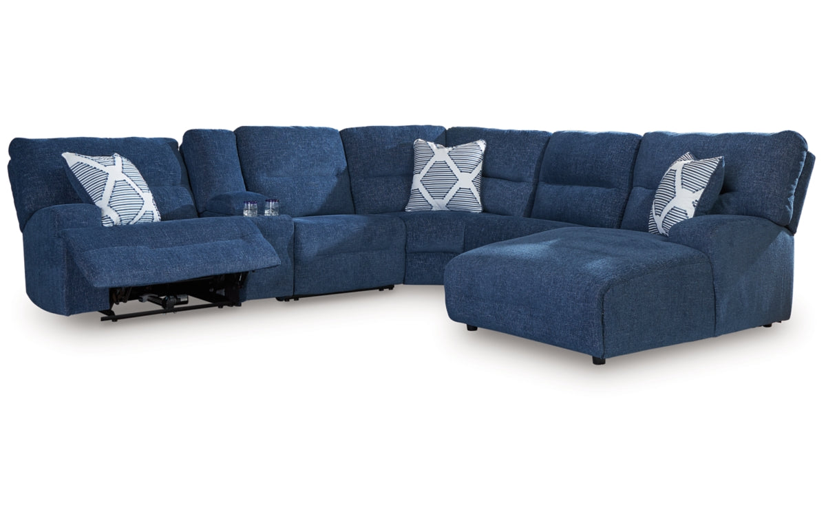 Acklen Place 6-Piece Power Reclining Sectional with Chaise
