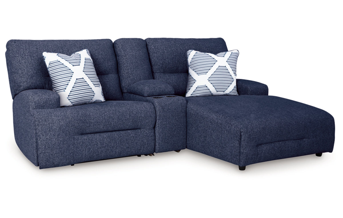 Acklen Place 3-Piece Power Reclining Sectional Sofa with Chaise