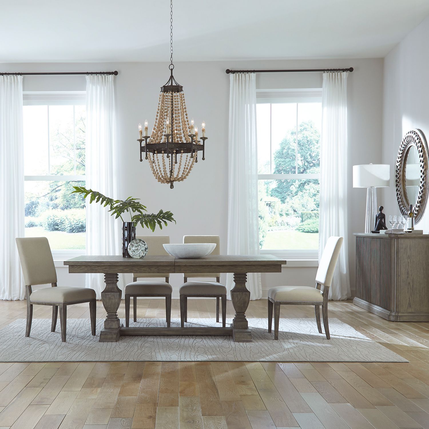 Westfield 5 Piece Trestle Table Set