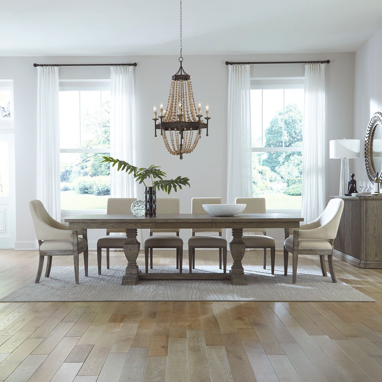 Westfield 7 Piece Trestle Table Set